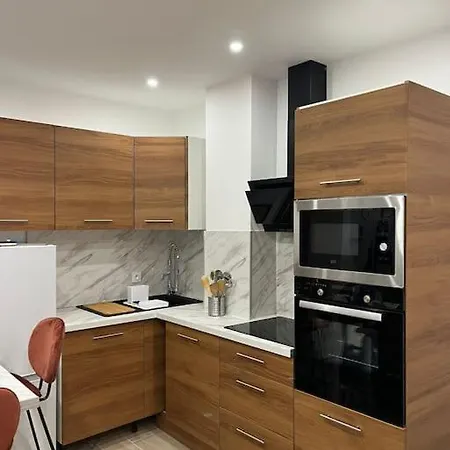 Sublime T2/ Cosy/ Clim/ Parking/plage Apartamento
