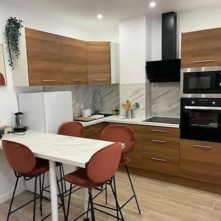 Sublime T2/ Cosy/ Clim/ Parking/plage Lägenhet *