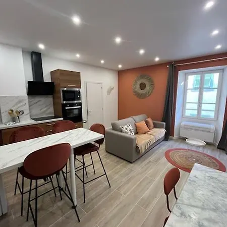 Sublime T2/ Cosy/ Clim/ Parking/plage Lägenhet