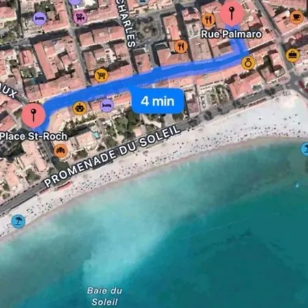 Sublime T2/ Cosy/ Clim/ Parking/plage Lägenhet